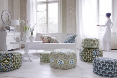 Wohnzimmer in weiss