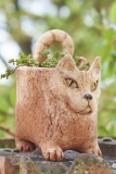 Blumentopfskulptur