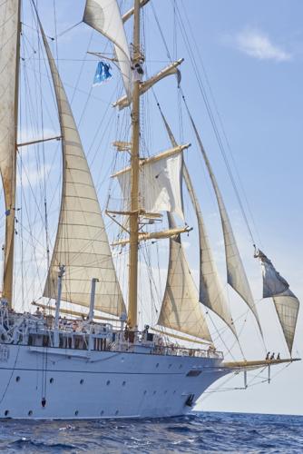 Sailing with "star flyer"